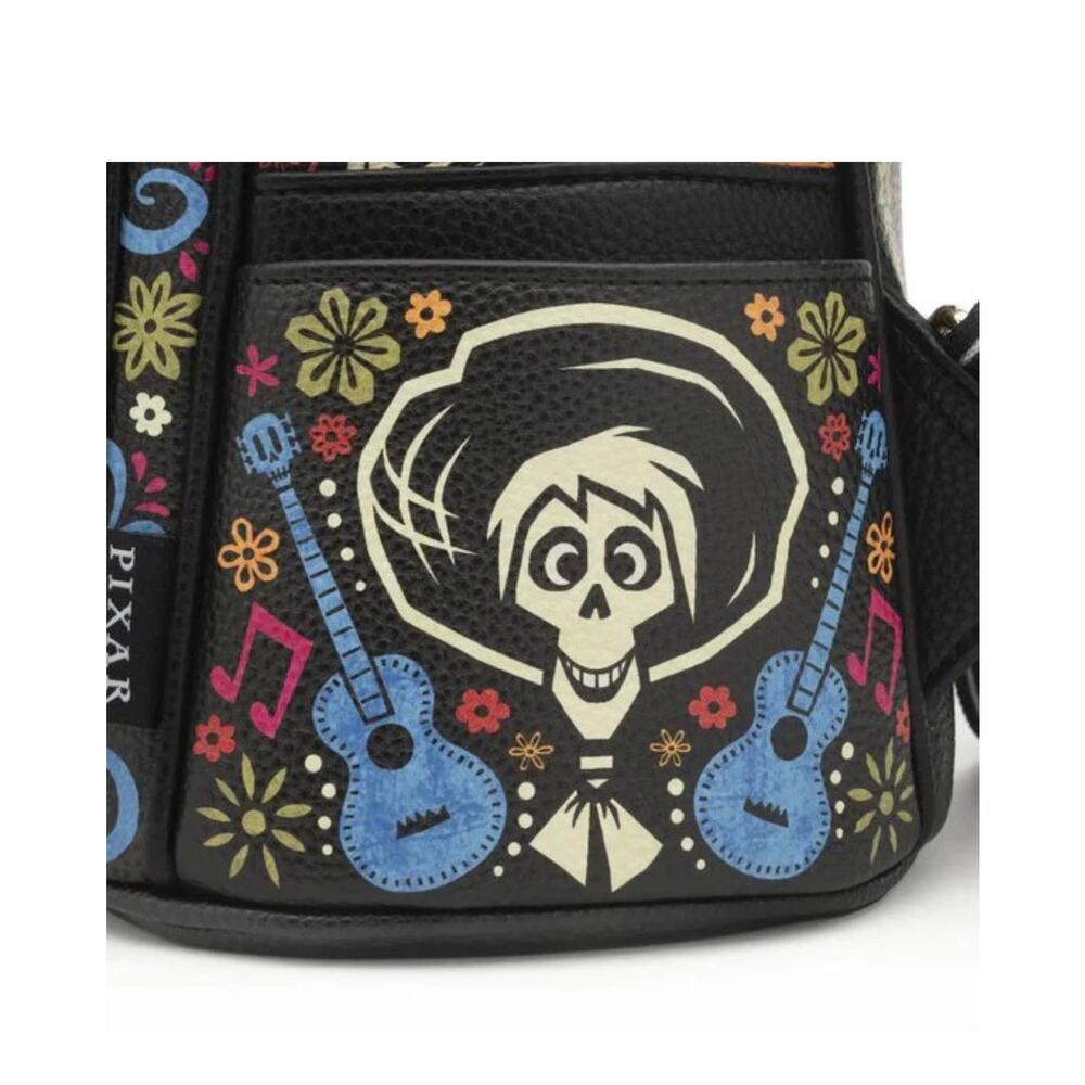 NWT Disney Wondapop Coco Miguel Hector Ernesto Faux Pebbled Leather Backpack - Picture 3 of 8
